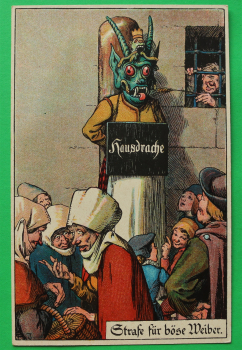AK Nürnberg / 1904-1910 / Litho / Mittelalter Strafen / böse Weiber / Künstler Karten Ad J